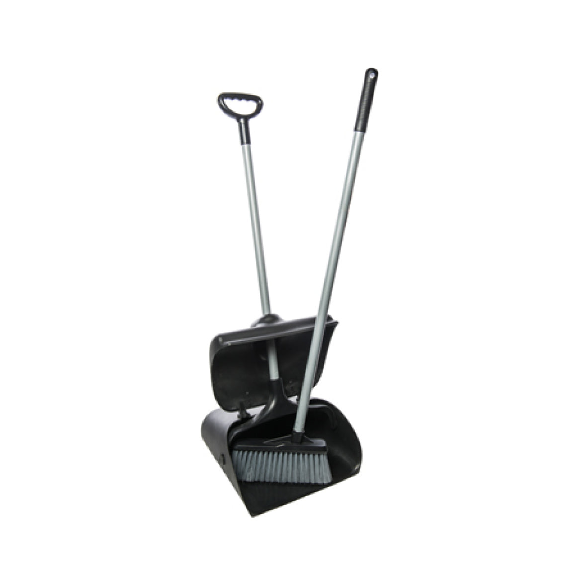Heavy Duty Long Handle Dust Pan Set