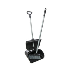 Heavy Duty Long Handle Dust Pan Set