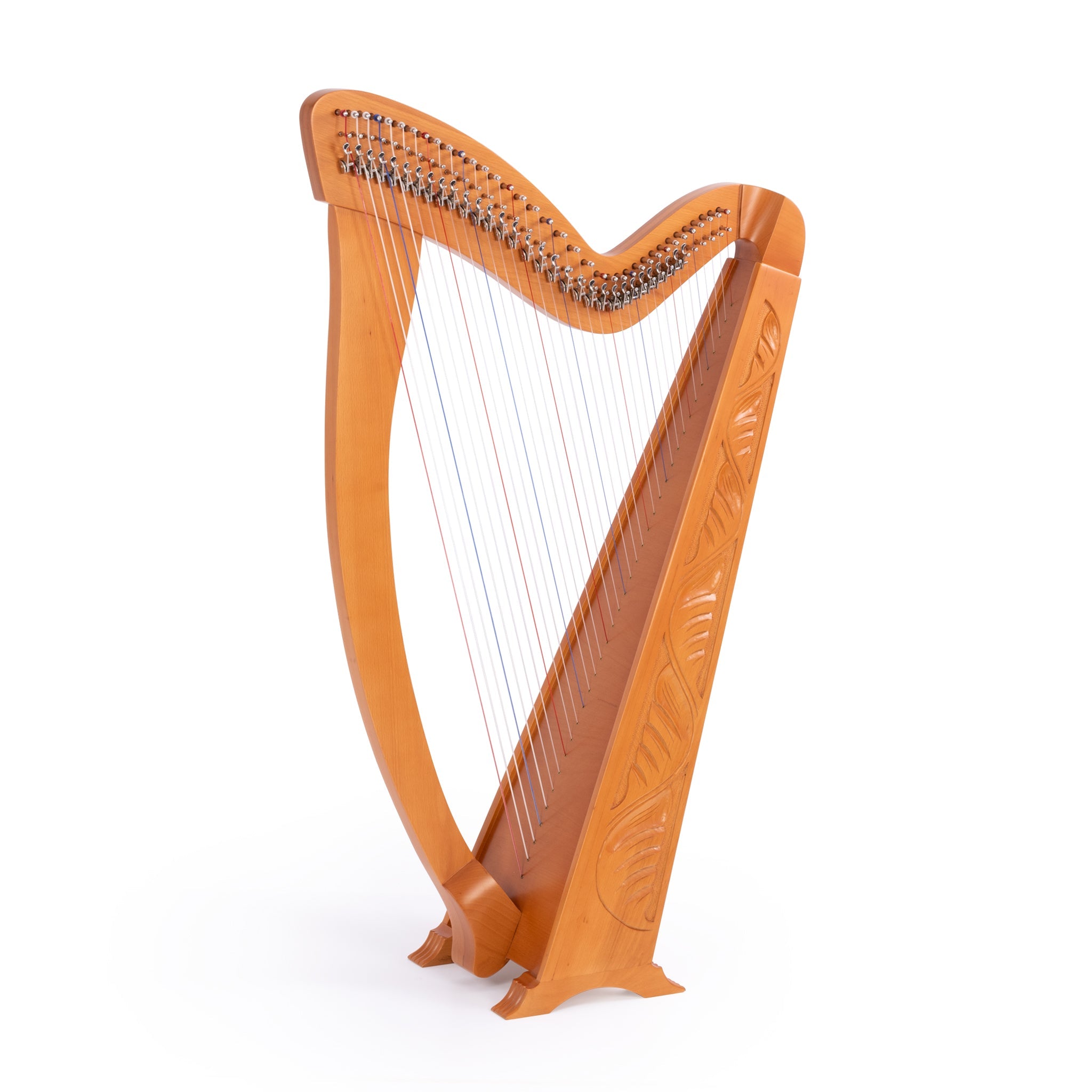 MMX celtic harp in natural - 36 strings