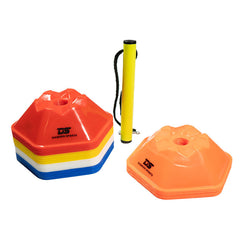 DS Hexa Space Marker (Set of 50) Multicolor