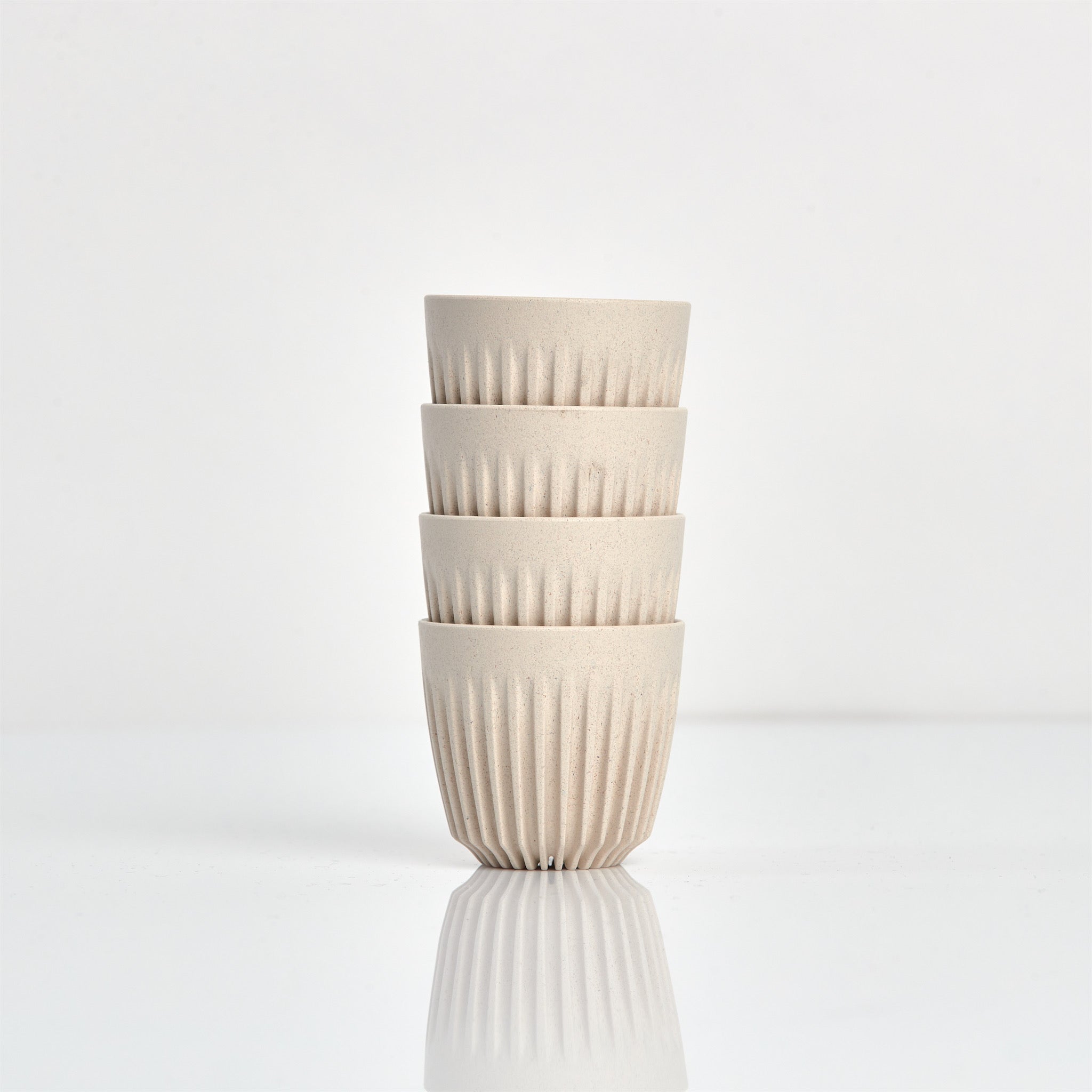 3oz Espresso HuskeeCup 4-pack - Natural