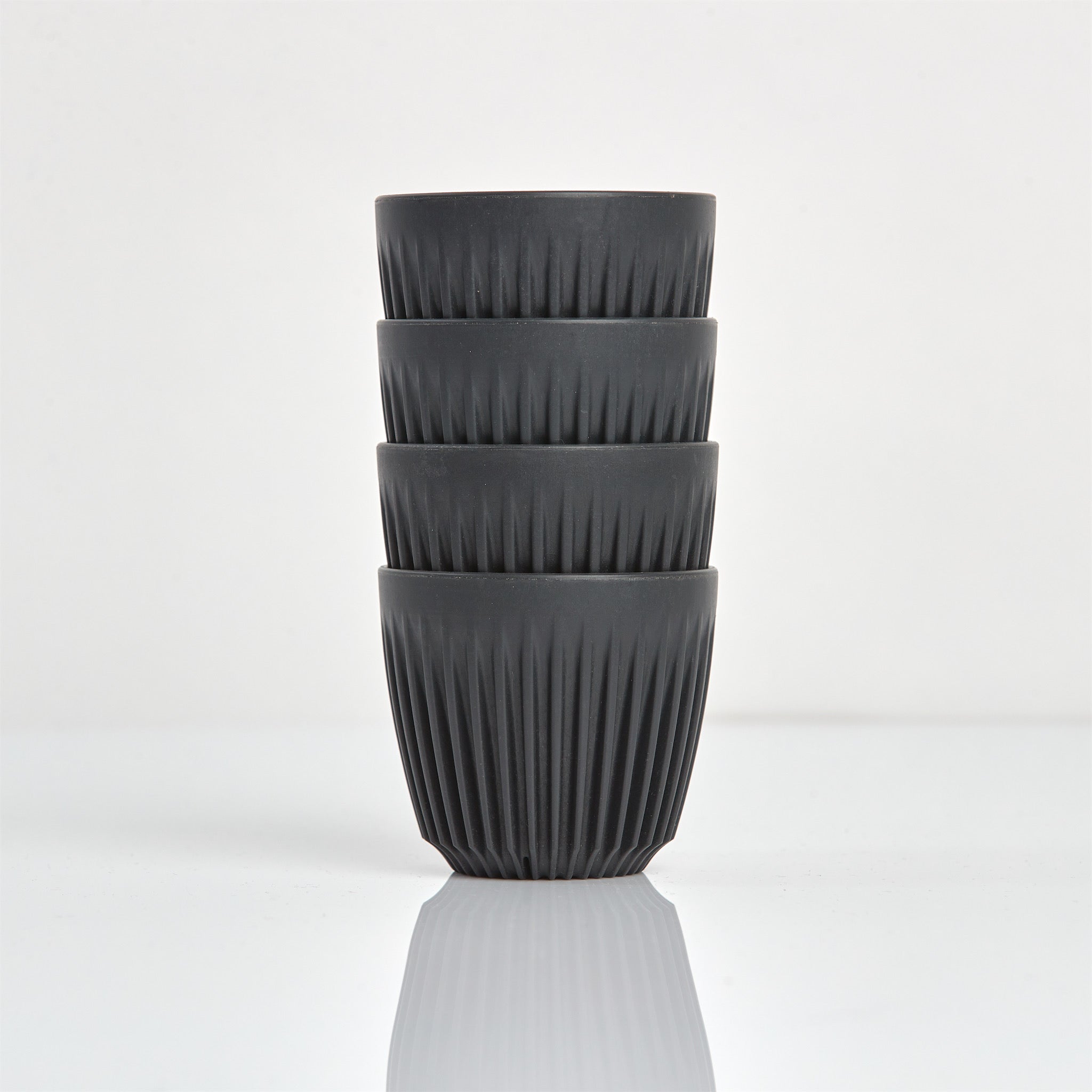 6oz HuskeeCup 4-pack - Charcoal