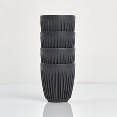 8oz HuskeeCup 4-pack - Charcoal