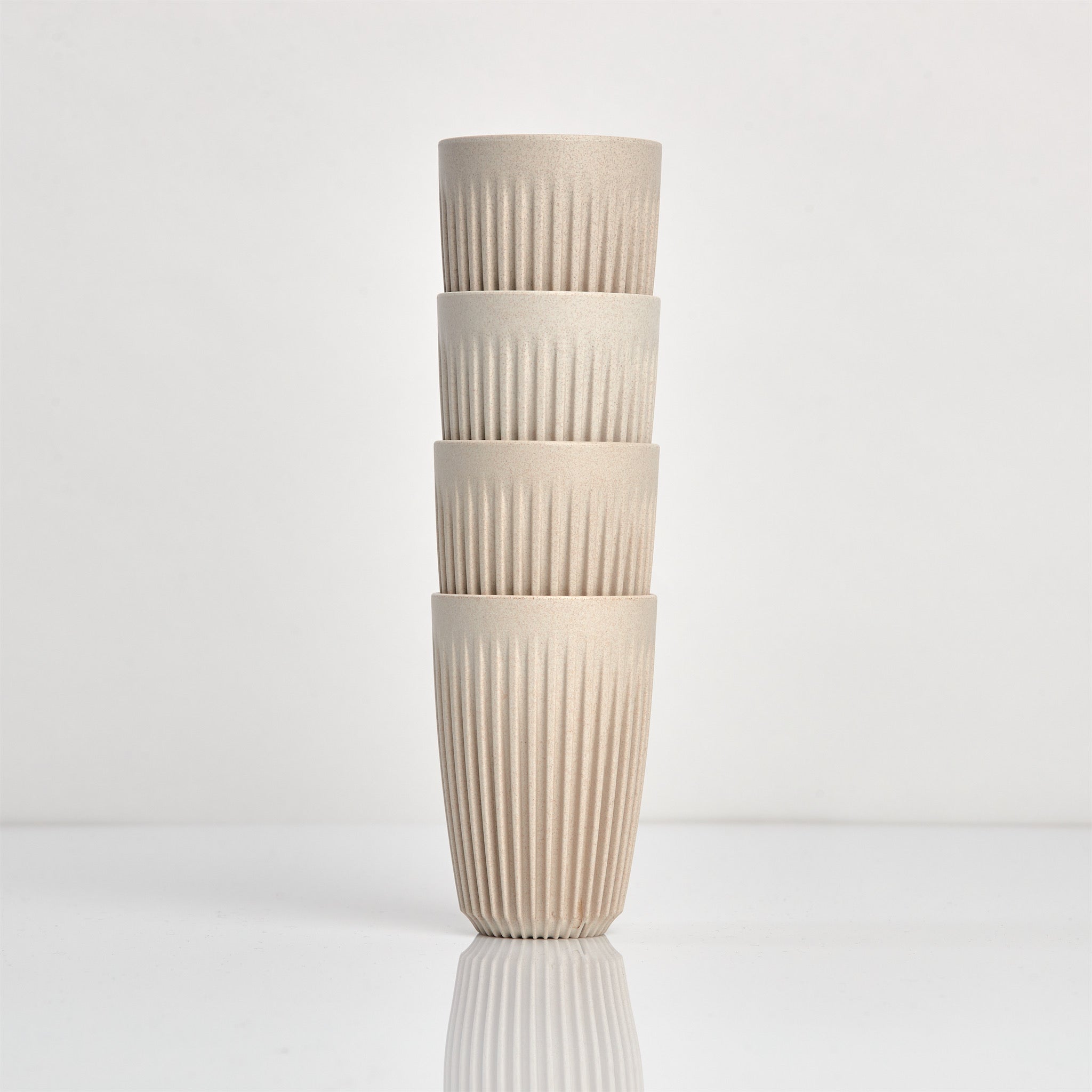 12oz HuskeeCup 4-pack - Natural