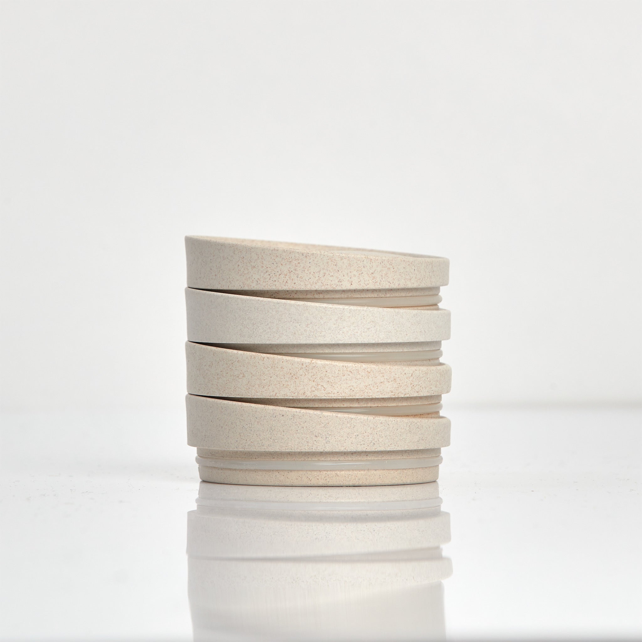 Universal HuskeeCup Lid 4-pack - Natural