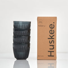 3oz Espresso HuskeeRenew Cup 4-Pack - Smoke
