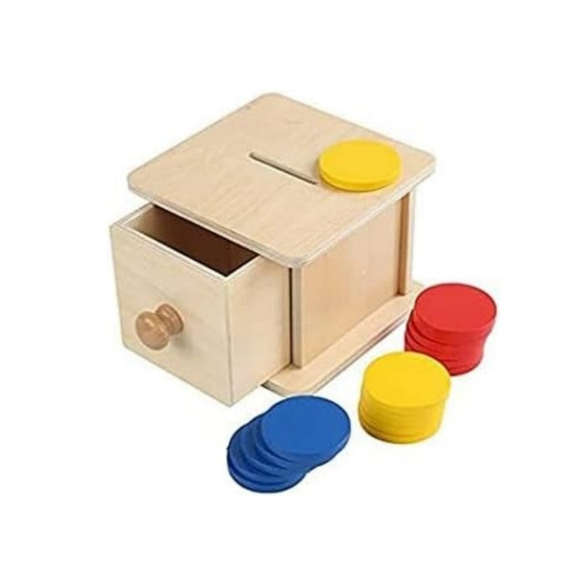 Infant Coin Box-6 pcs coins in 3 colors