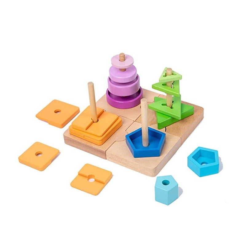 Twist & Sort Dowel 4 in 1 sorting tray