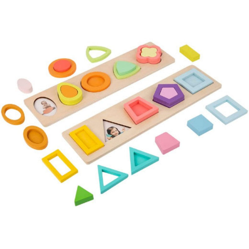 3D Shape puzzles 2 sets 10pcs