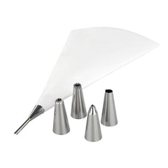Icing Set 6 Piece (5 Nozz & Bag)