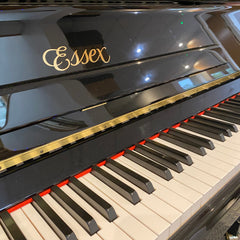 Pre-owned Steinway Essex EUP111 upright piano in polished ebony