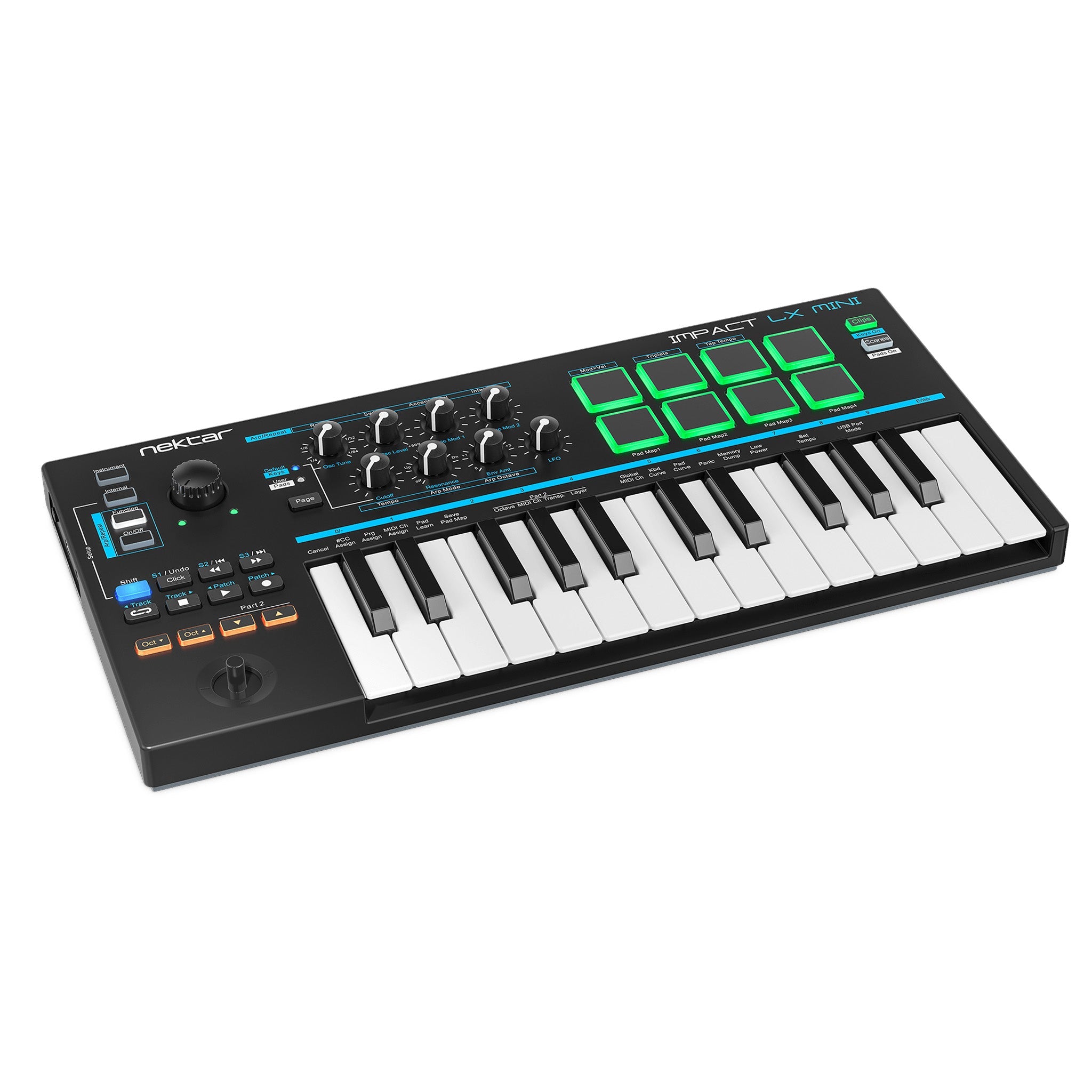 Nektar Impact LX-Mini MIDI keyboard controller