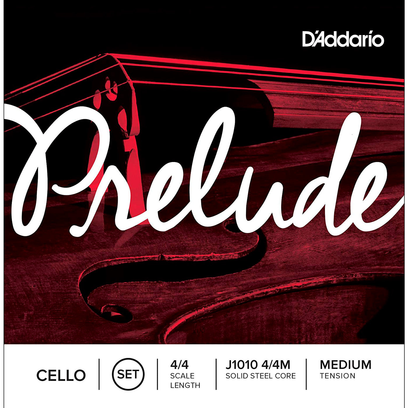 D\'Addario Prelude cello string set - 4/4 Size