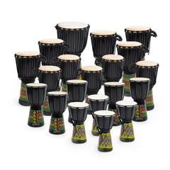 Percussion Workshop djembe 20 player pack