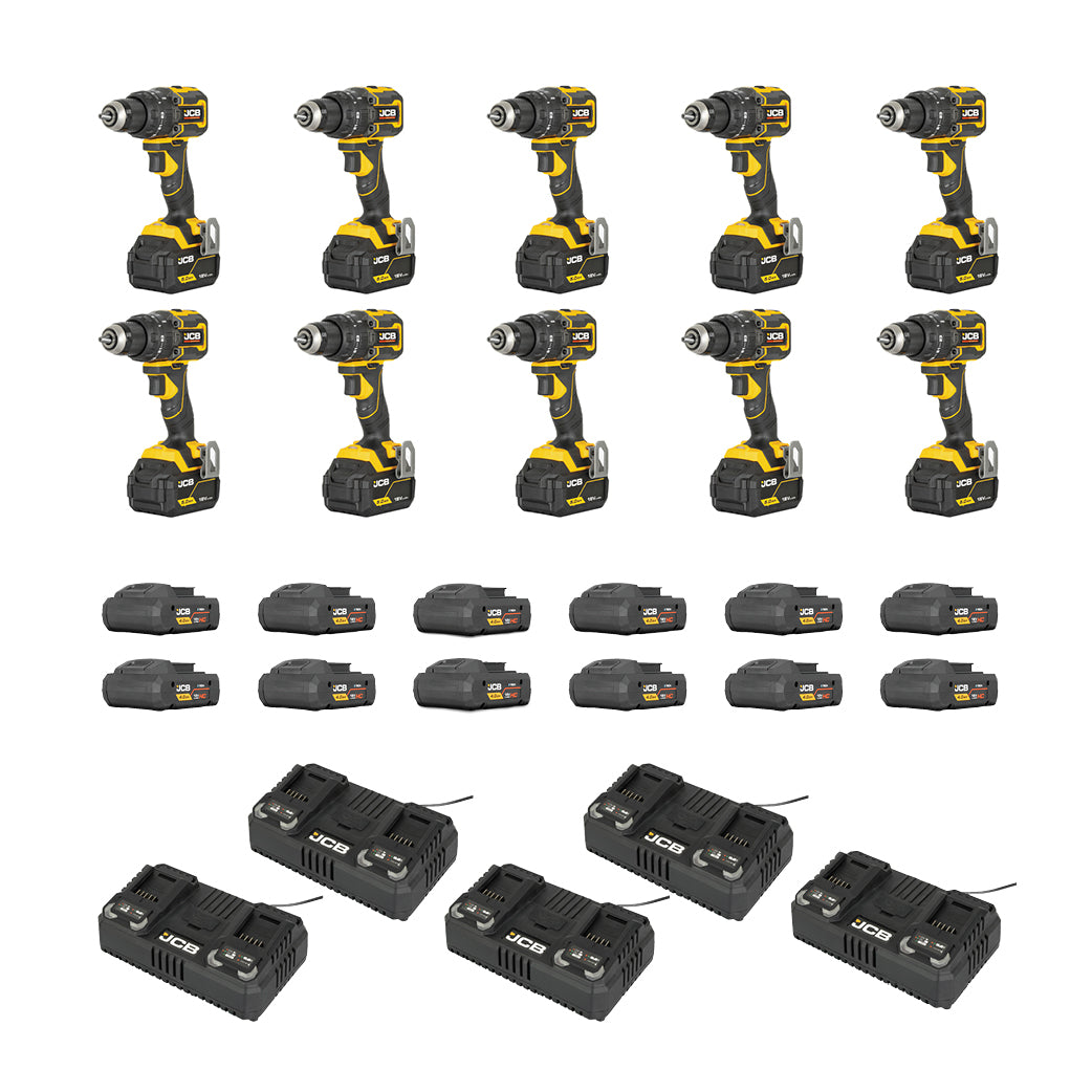 JCB Pro Drill Driver Education Starter Kit – Pack of 10