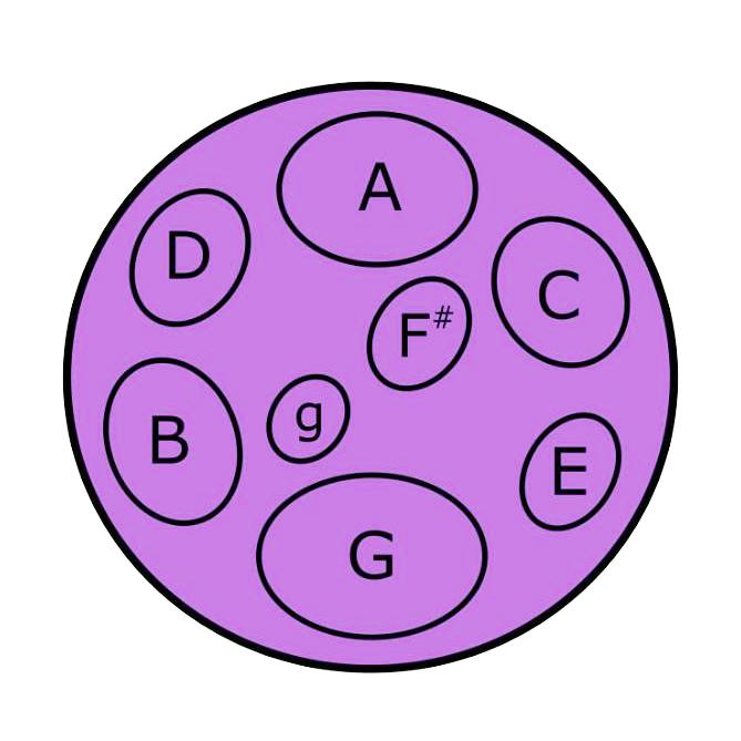 Pack of 4 Jumbie Jam steel pans - Purple