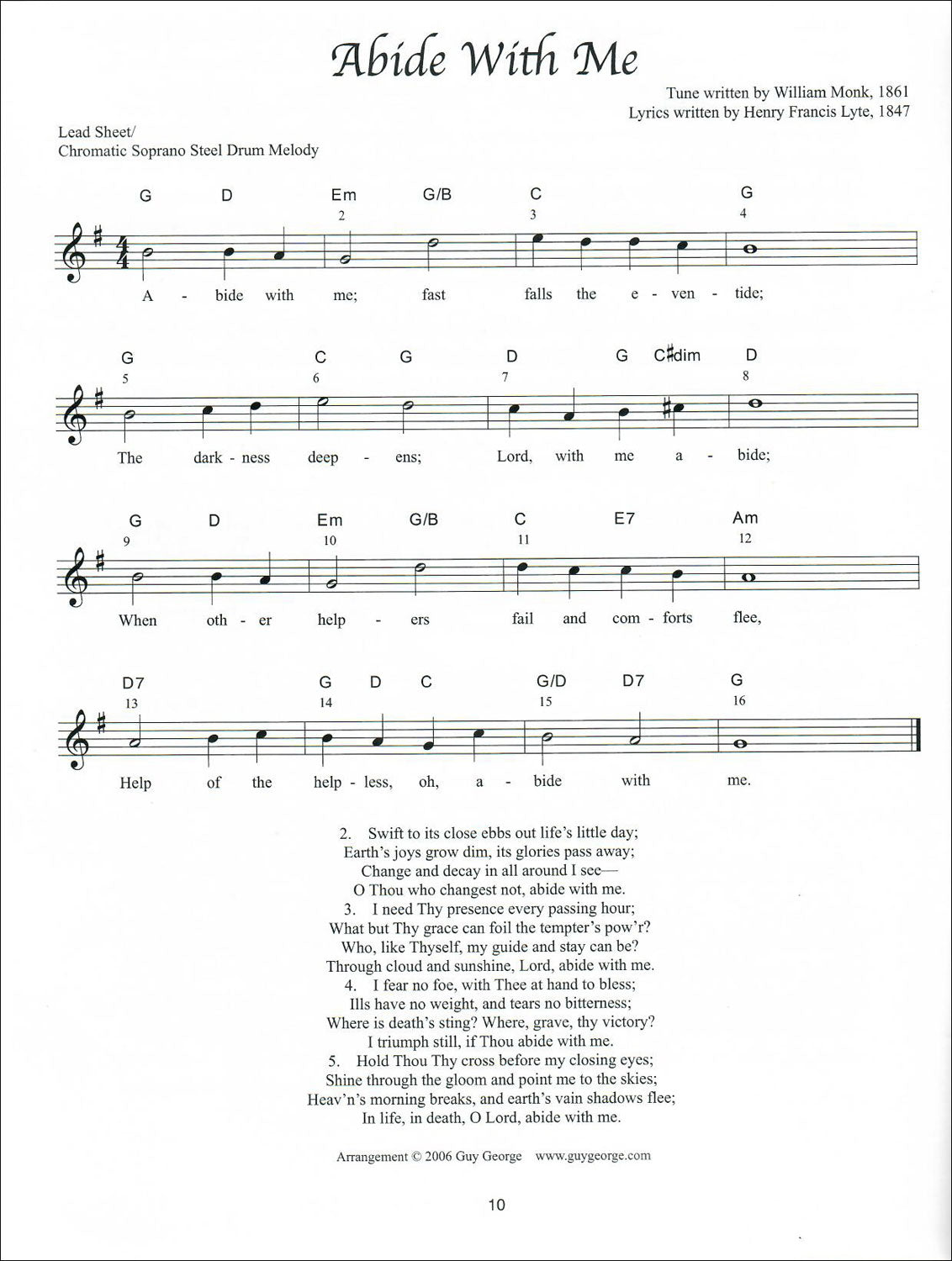 Jumbie Jam - Songs of Faith for steel drum