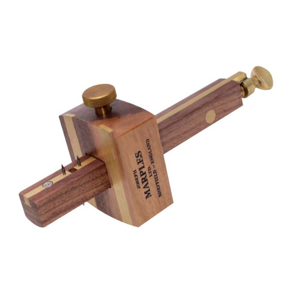 J Marples Walnut Mortise Marking Gauge Screwslide