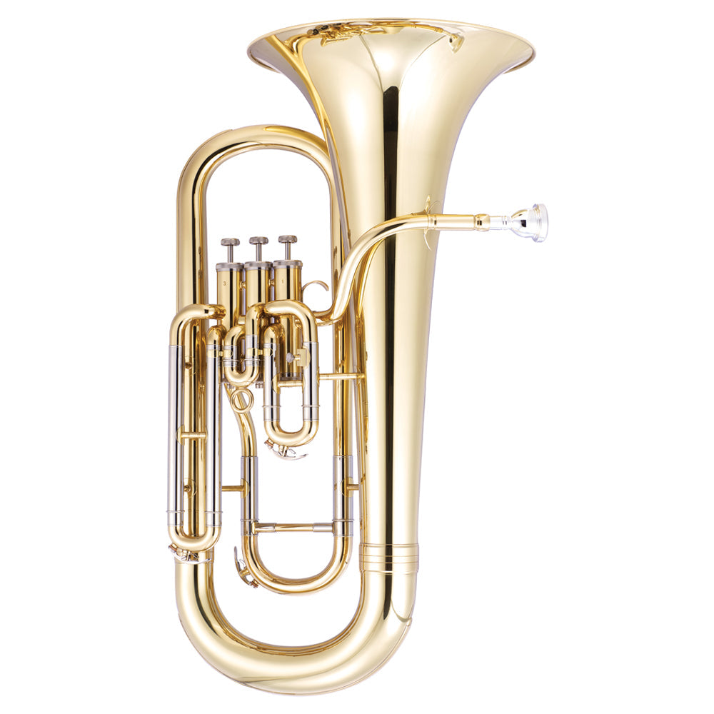 John Packer JP074 3-valve student Bb euphonium outfit