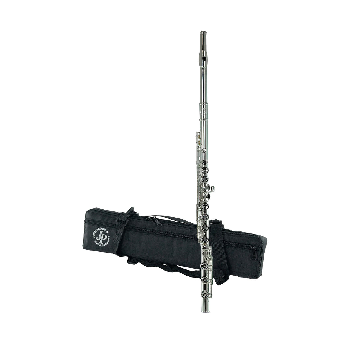 John Packer JP211RBE silver plated open hole B-foot flute outfit