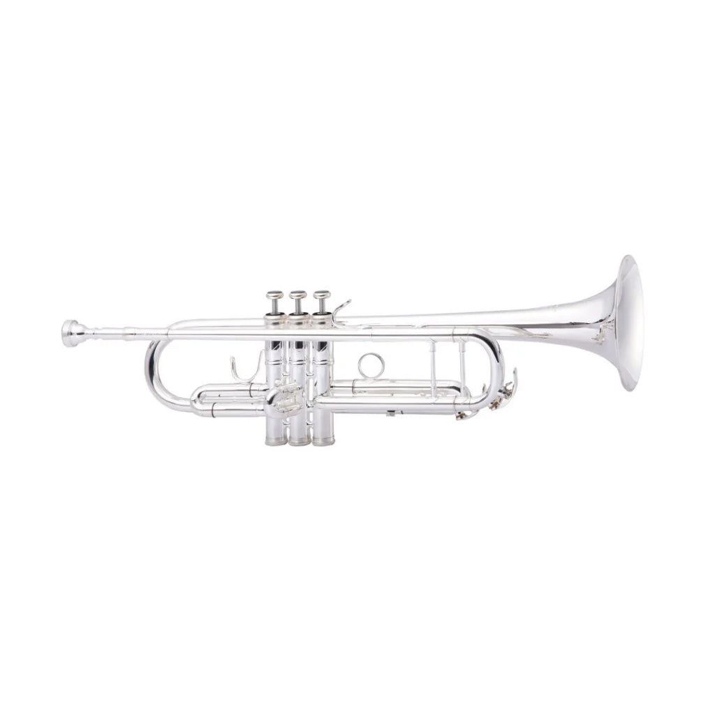 John Packer JP251SW Smith-Watkins intermediate Bb trumpet outfit - Silverplate