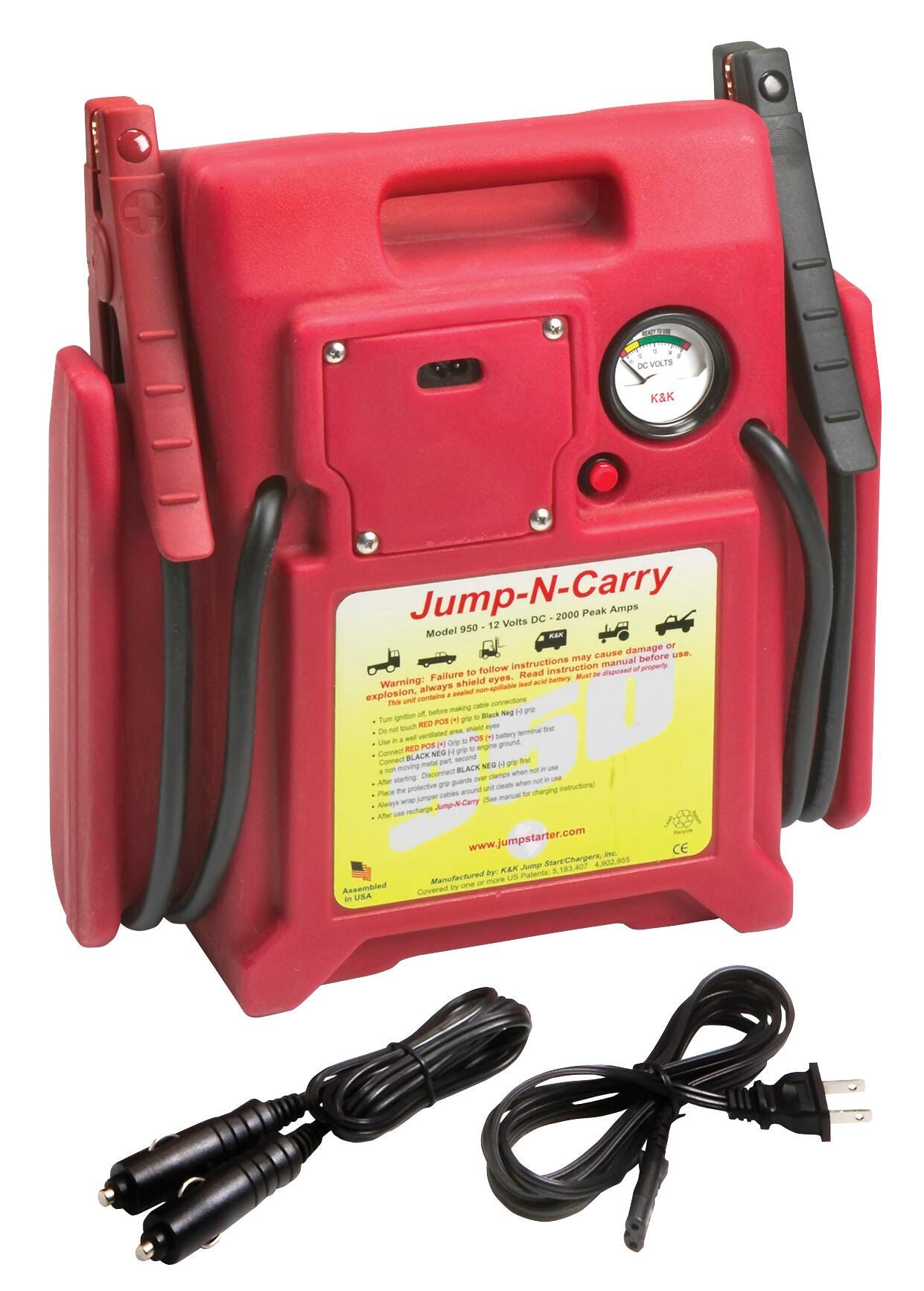 JUMP STARTER 12 VOLT 950 AMPS