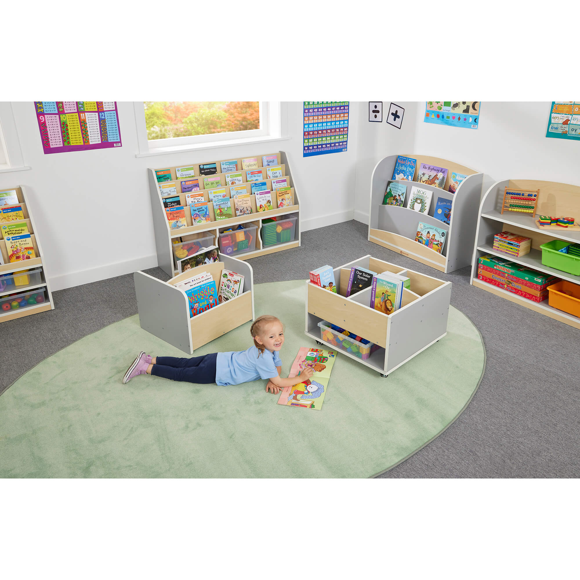 Profile, Thrifty Mobile Kinderbox-Grey