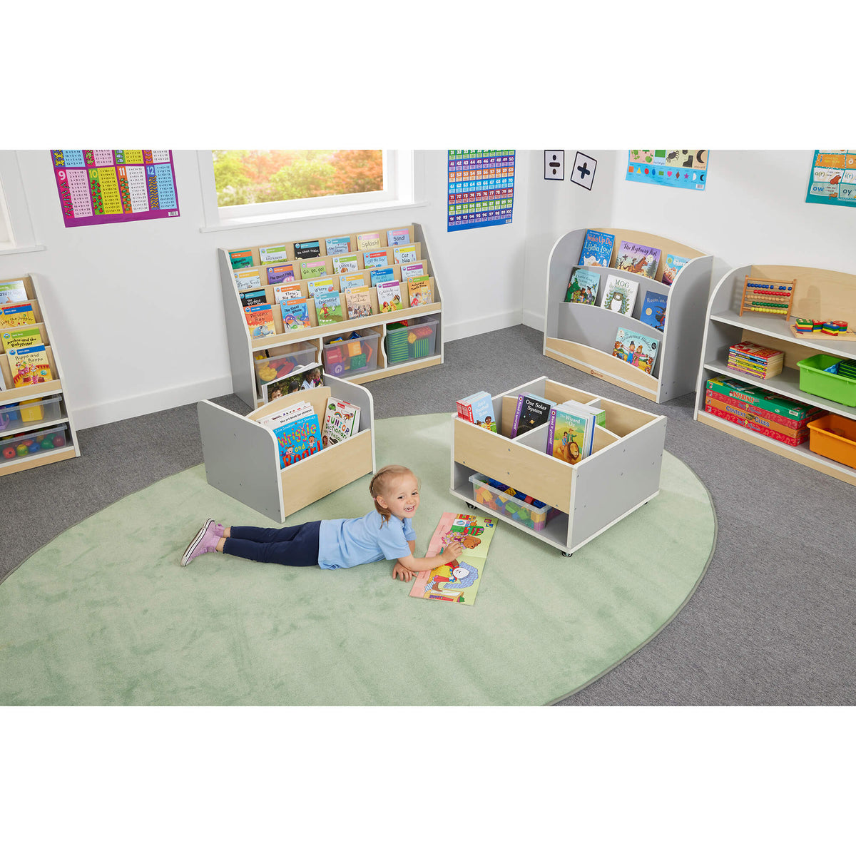 Profile, Thrifty Mobile Kinderbox-Grey