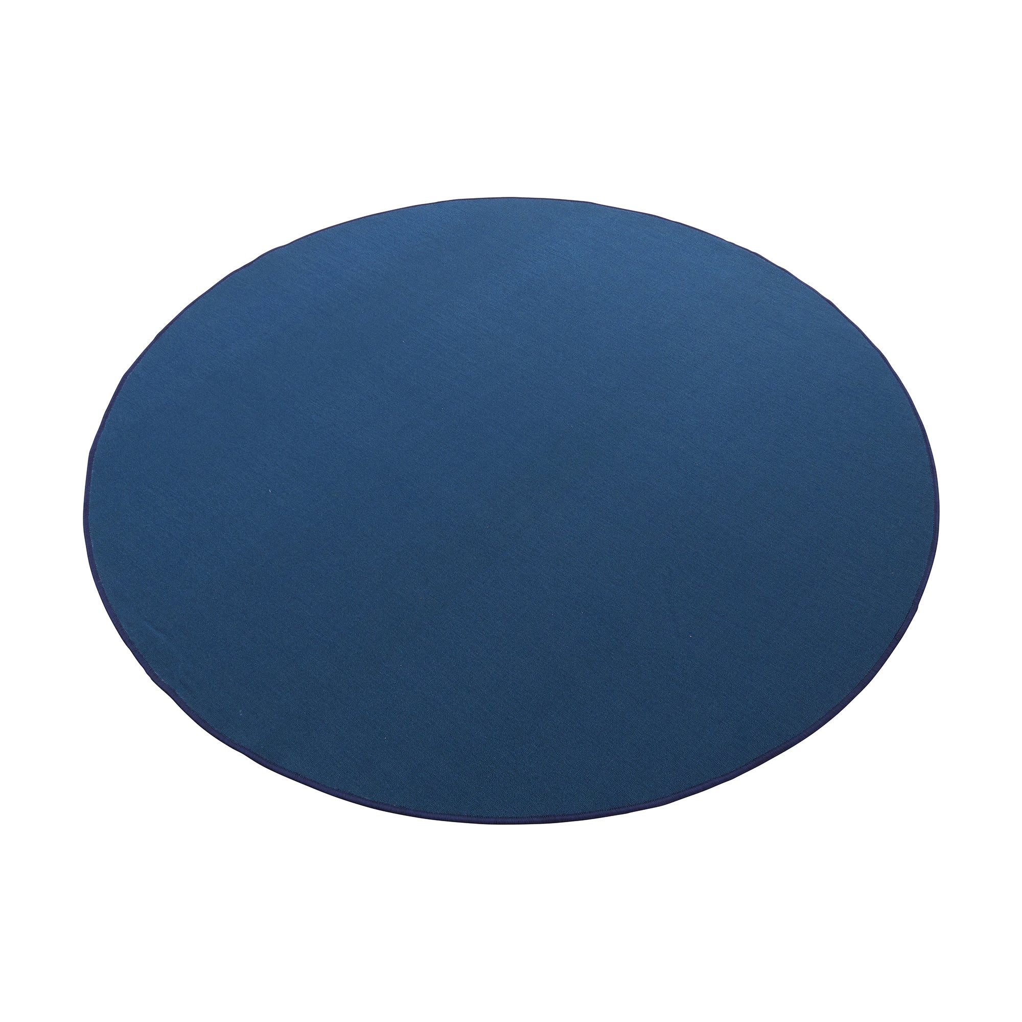Profile, Round carpet - blue