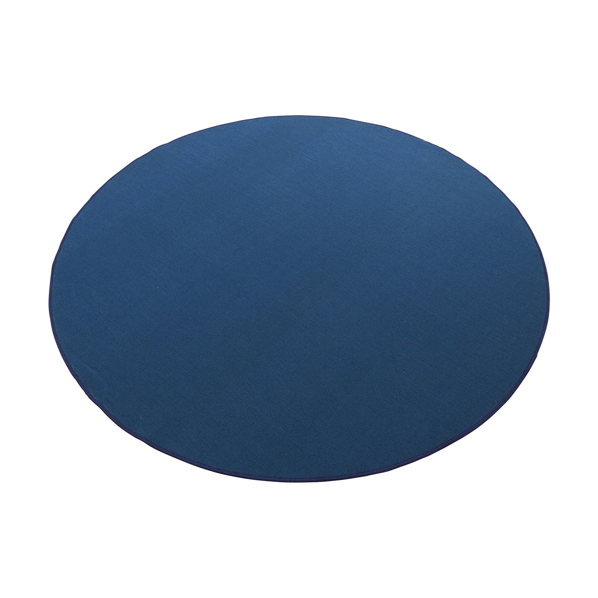 Profile, Round carpet - blue