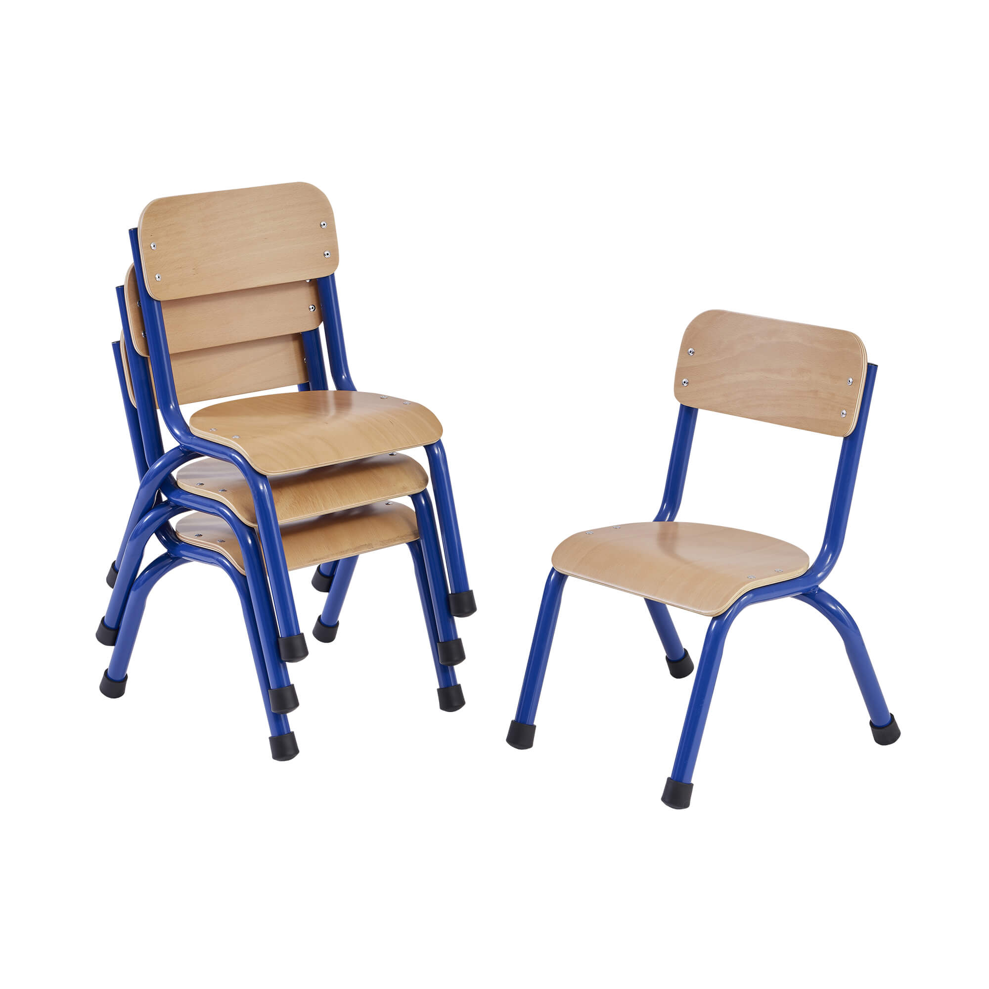 Profile, MILAN CHAIR 26CM - BLUE (PK OF 4)