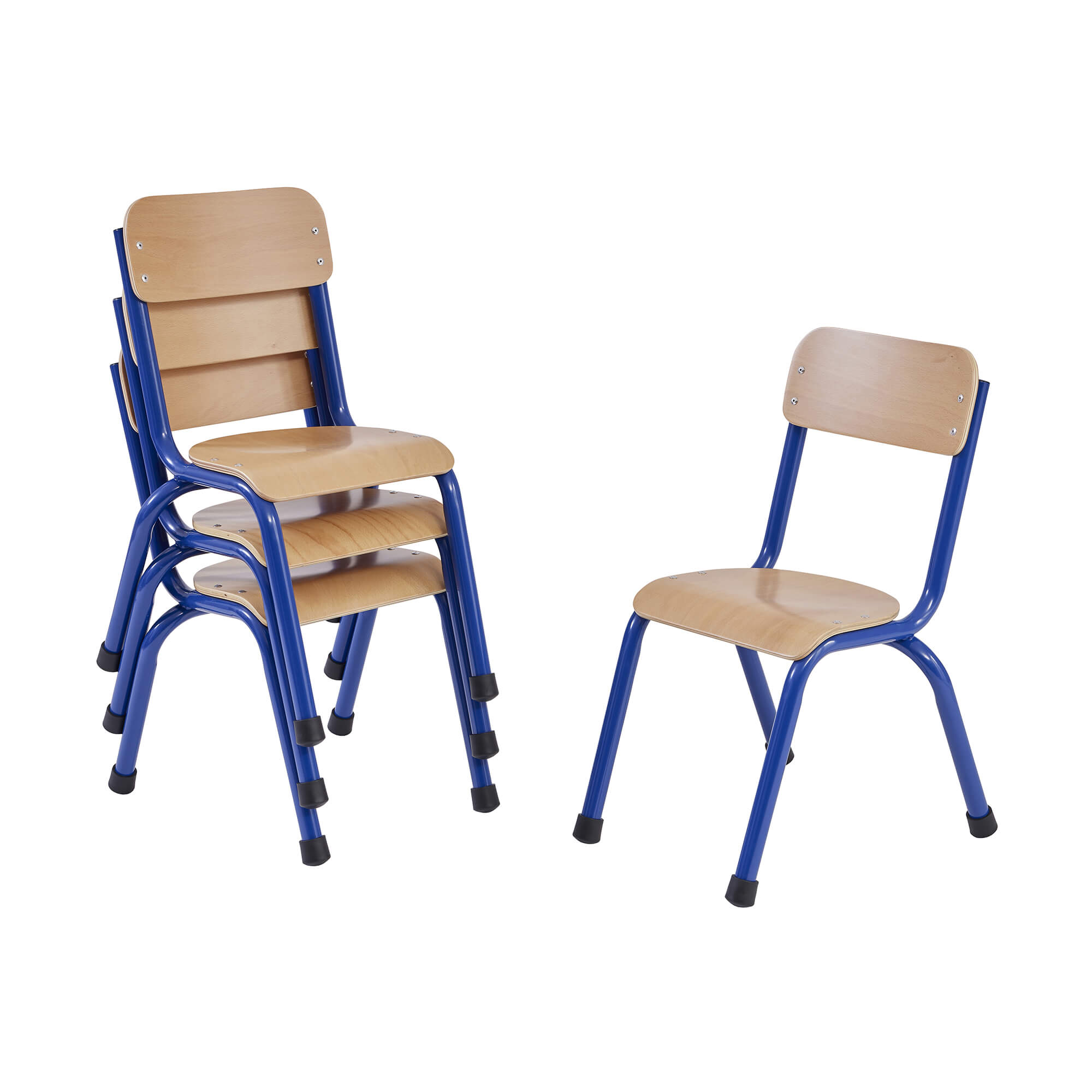 Profile, MILAN CHAIR 31CM - BLUE (PK OF 4)