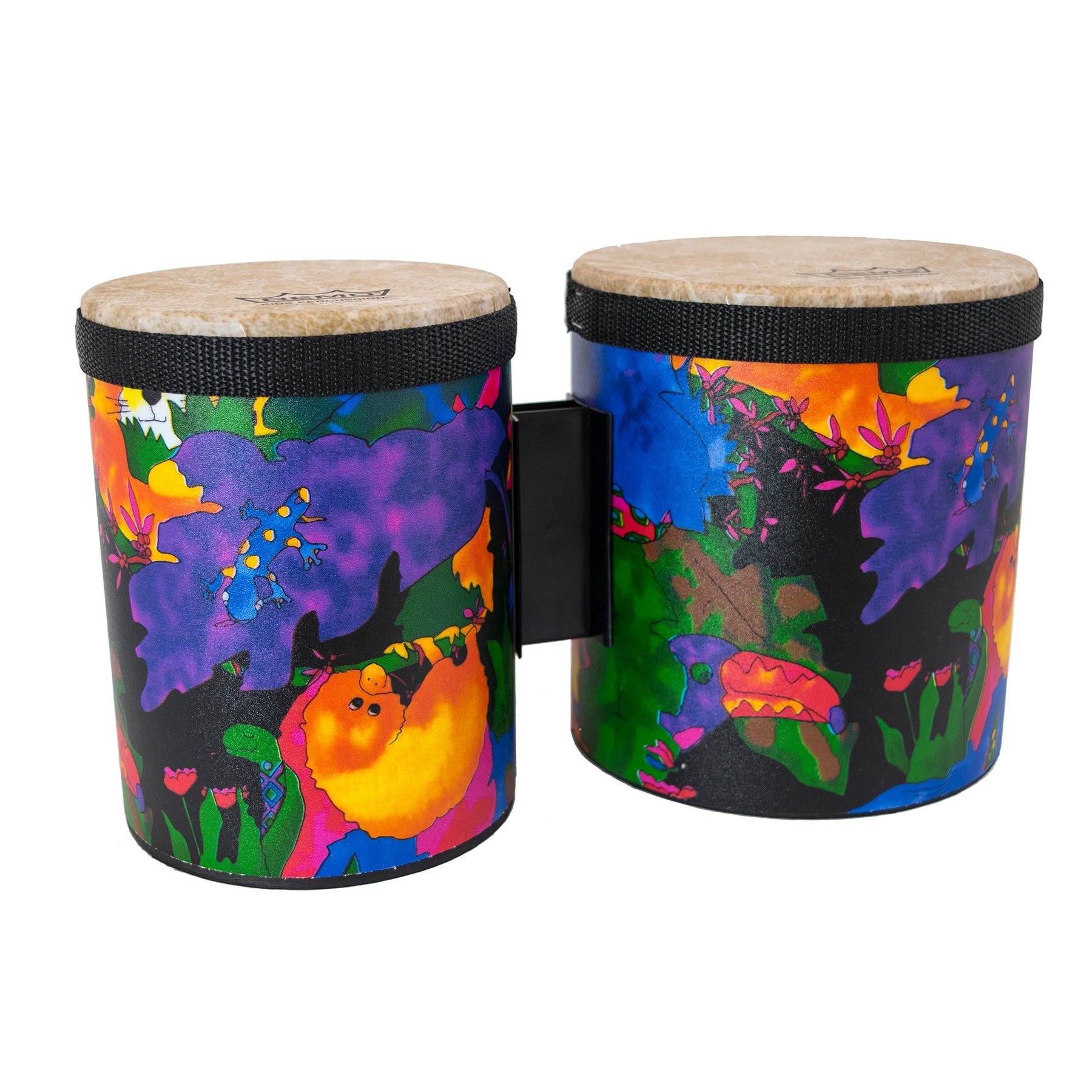 Remo Kids 5\" and 6\" bongos set