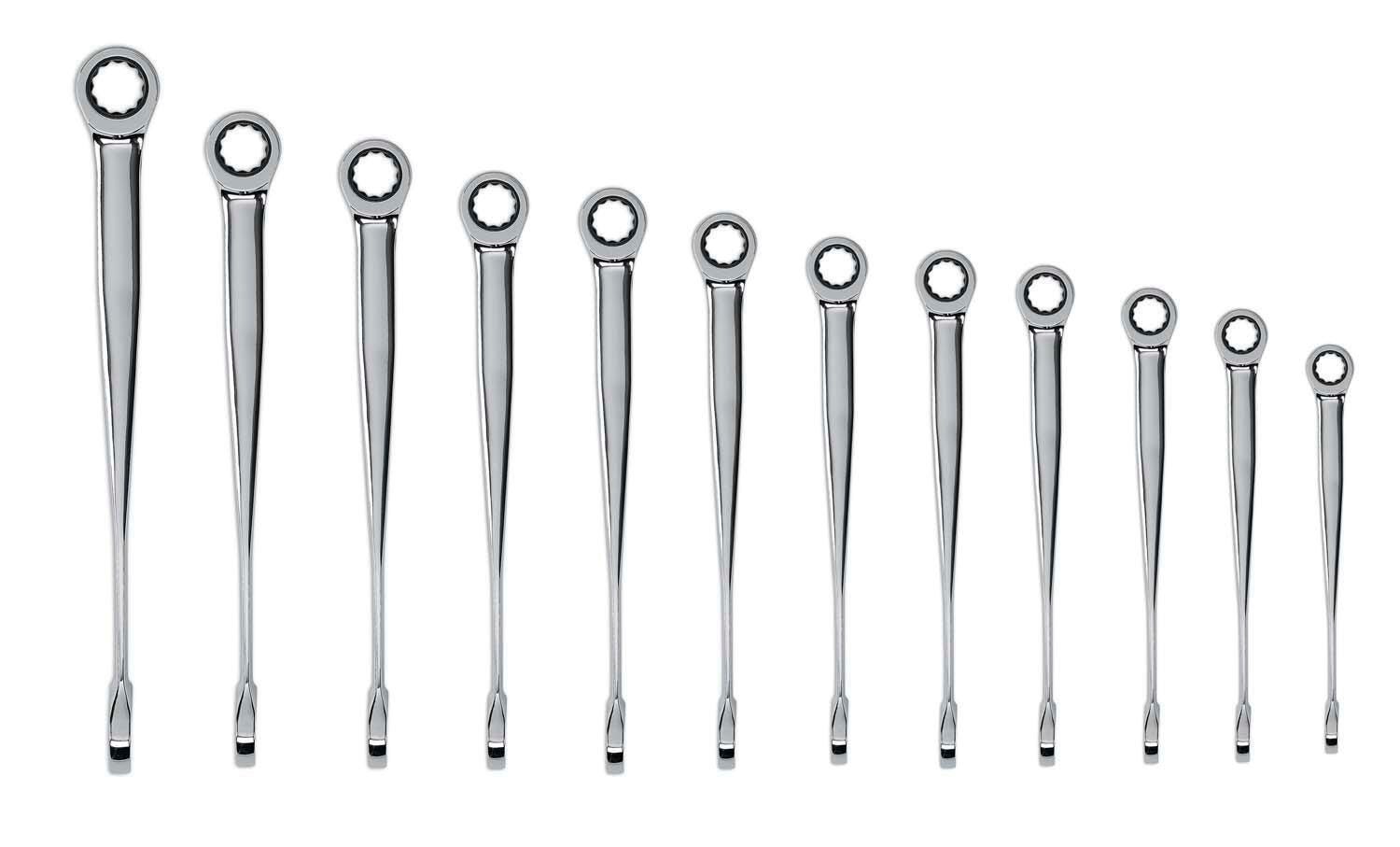 GEARWRENCH SET 12 PC X-BEAM METRIC RATCHETING BOX END