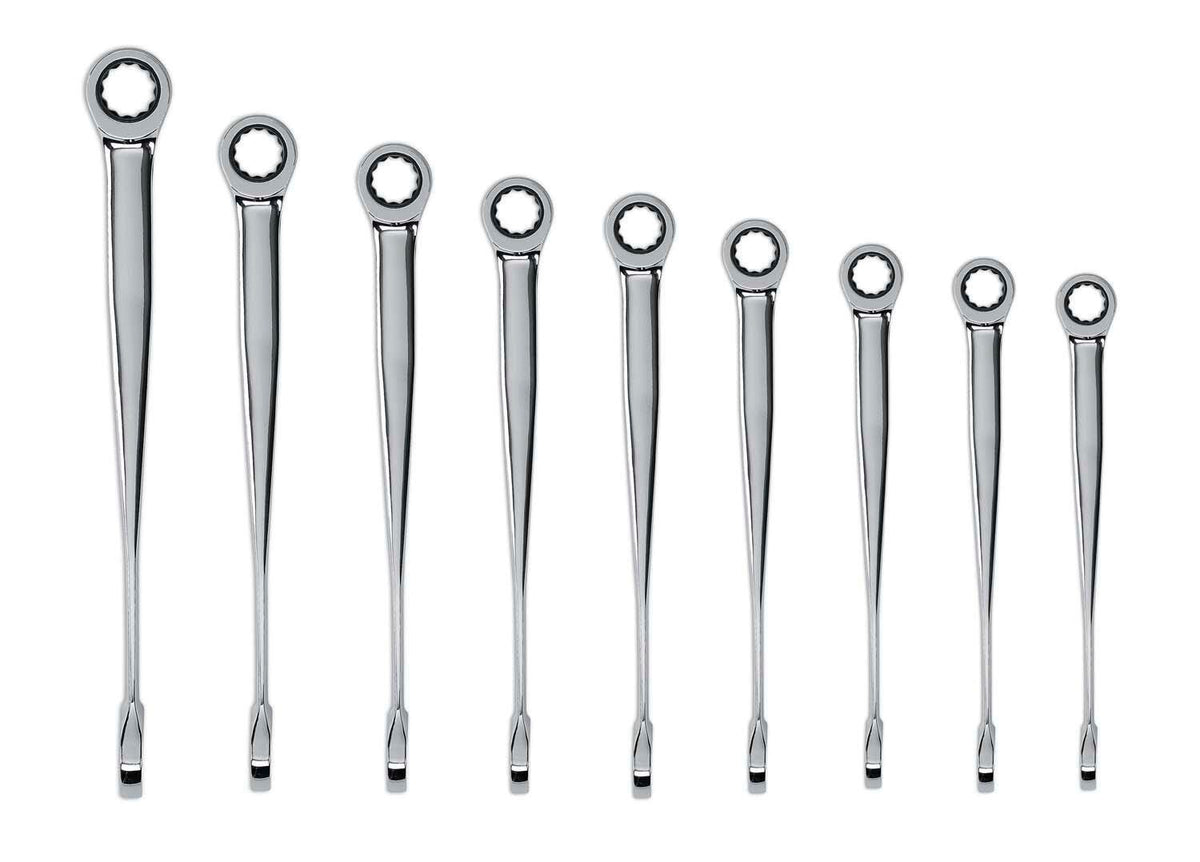 GEARWRENCH SET 9 PC X-BEAM FRACTIONAL RATCHETING BOX END