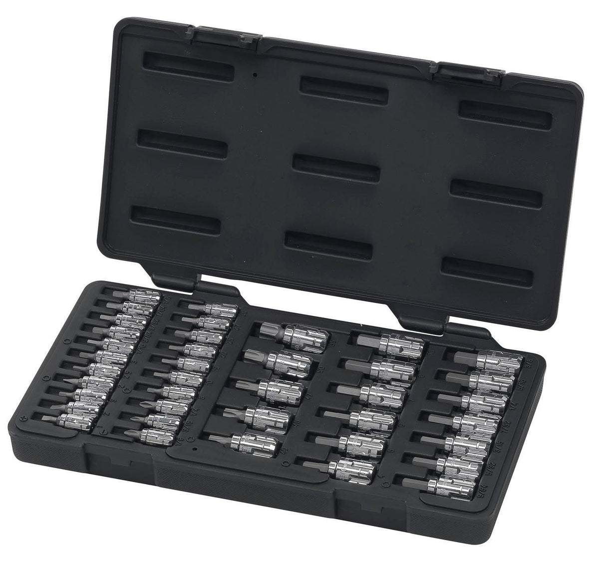 SOCKET SET 39PC 2HEX TORX PHILLIPS SLOTTED KD890040