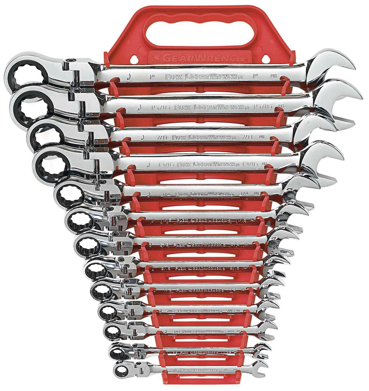 GEARWRENCH SET 13 PIECE FRACTIONAL FLEX HEAD