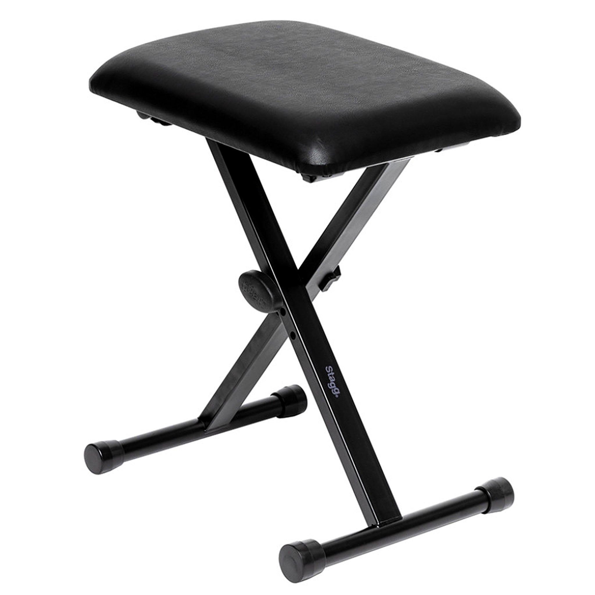 Stagg KEB-A10 keyboard bench with X-style folding legs