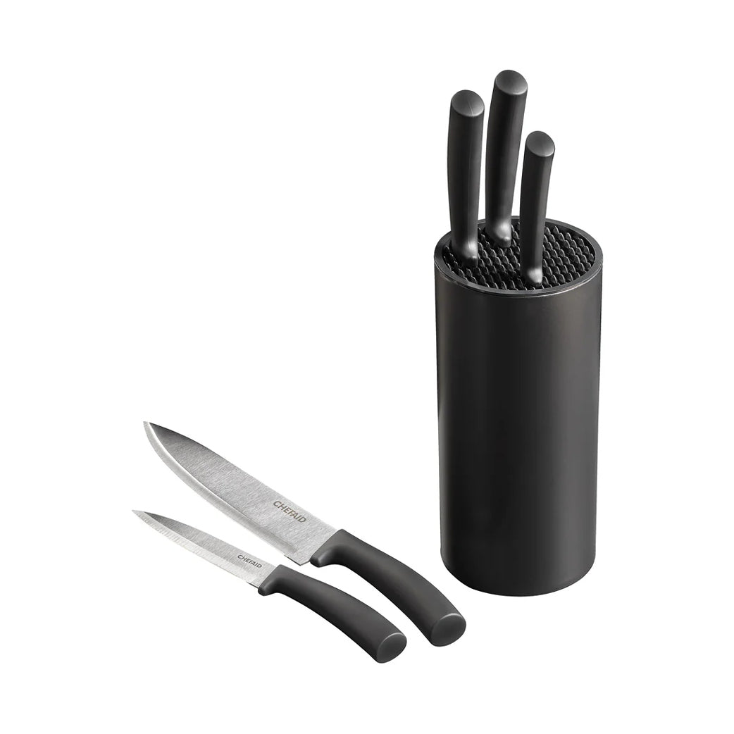 Soft Touch Knife Block Set 5 Piece