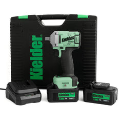 Kielder 1/2" 18V Ultra Compact Impact Wrench Kit - 2 x 4.0Ah