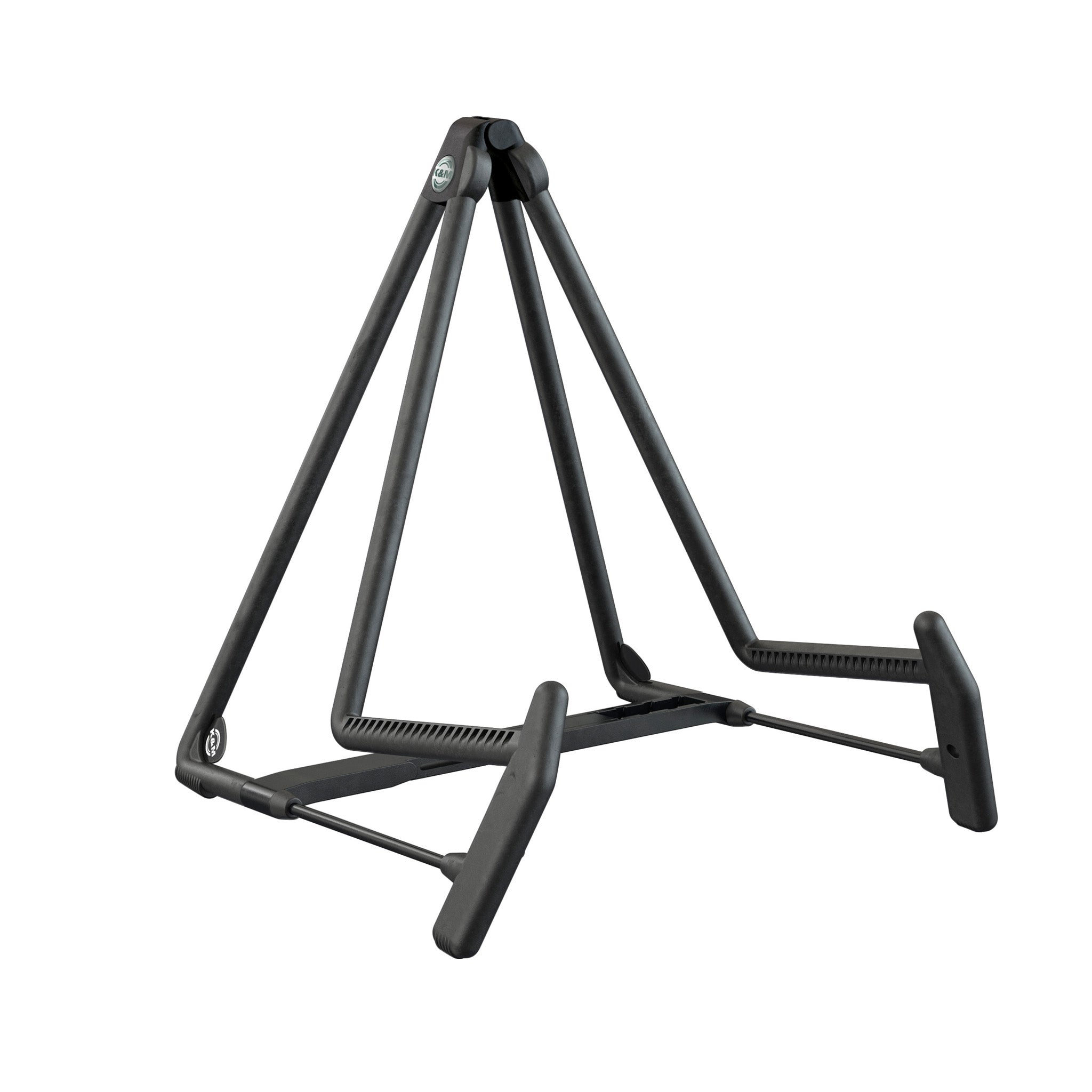 K&M A-frame acoustic guitar stand - Black
