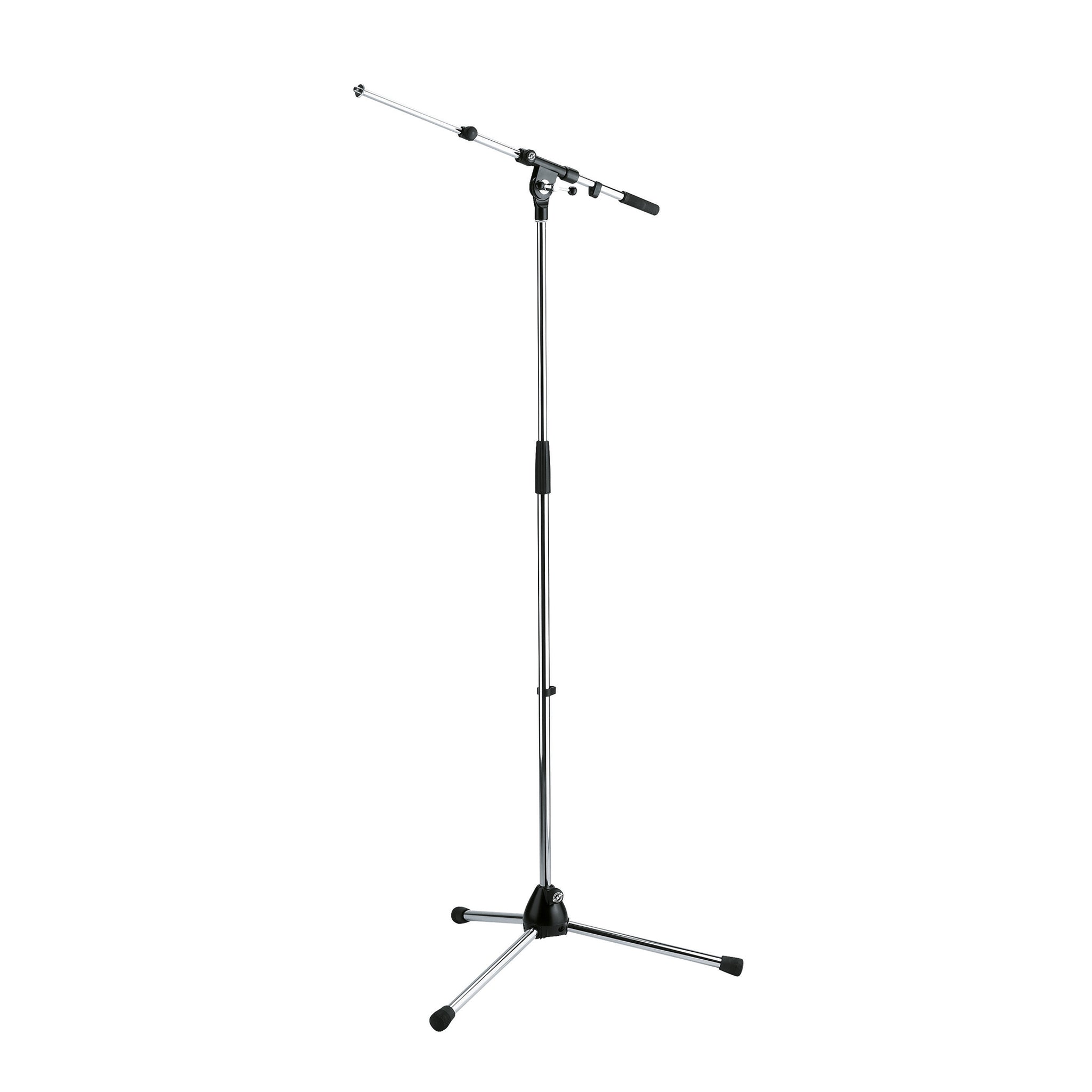 K&M extendable topline boom microphone stand - Nickel