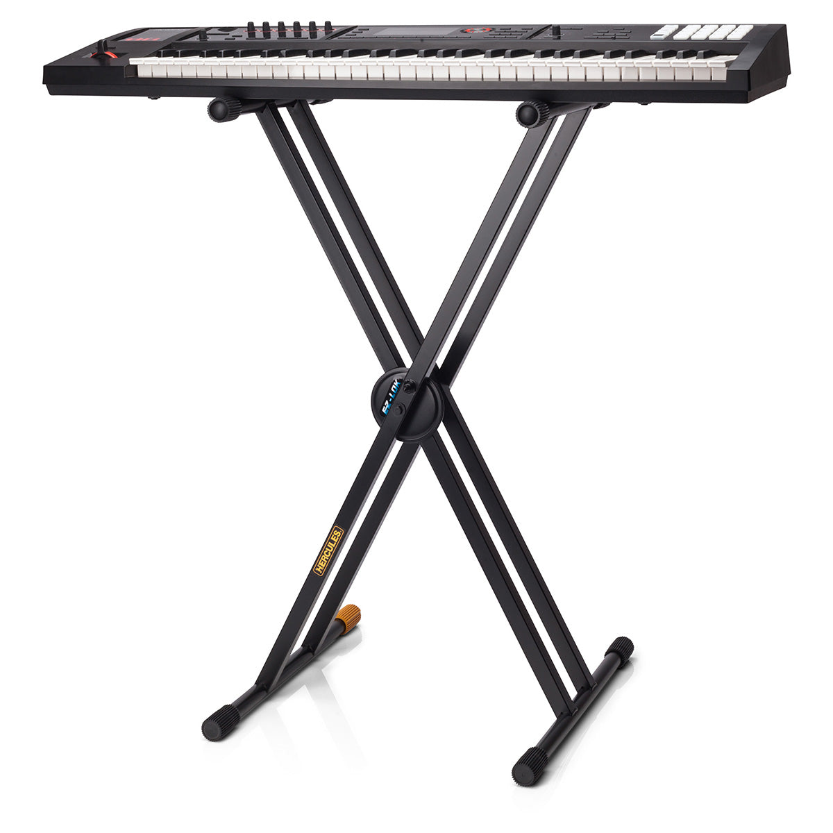 Hercules X frame double braced height adjustable keyboard stand