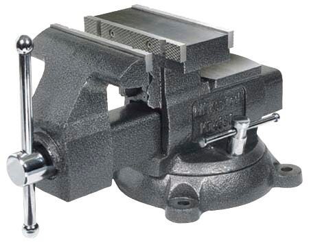 KEN TOOL PROFESSIONAL REVERSIBLE MECHANICS VISE - 9 TO 12 IN JAW OPENING - 4 IN THROAT DEPTH