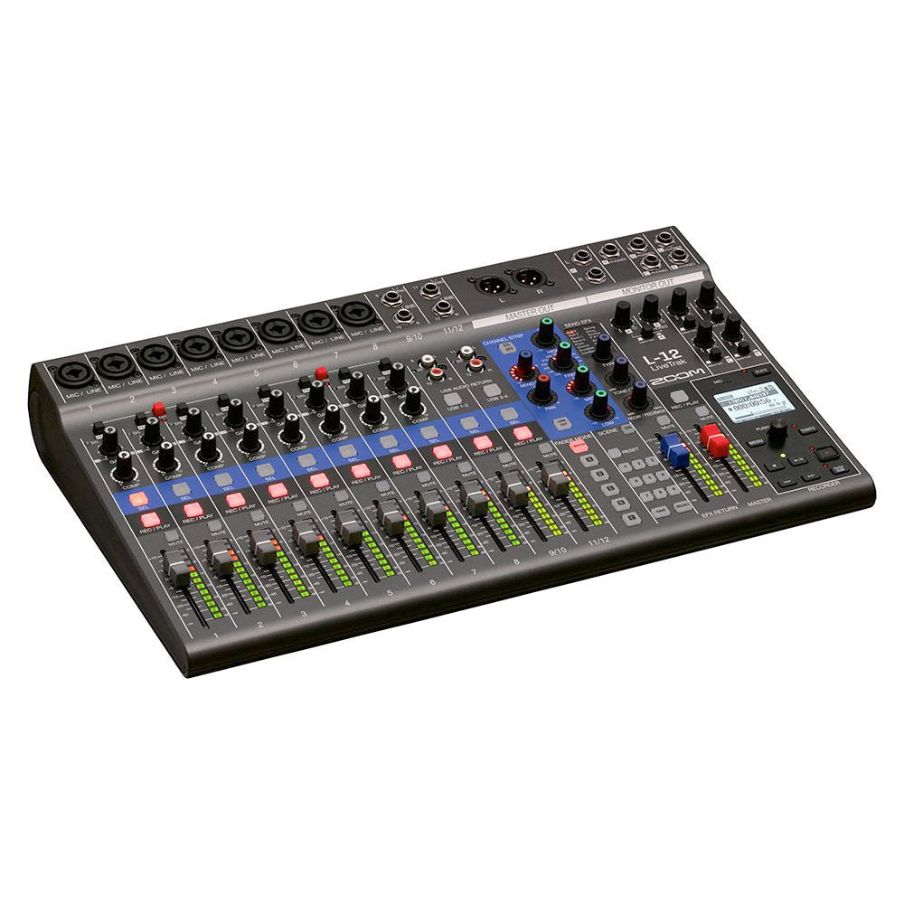 Zoom Livetrak L-12 digital mixer and recorder