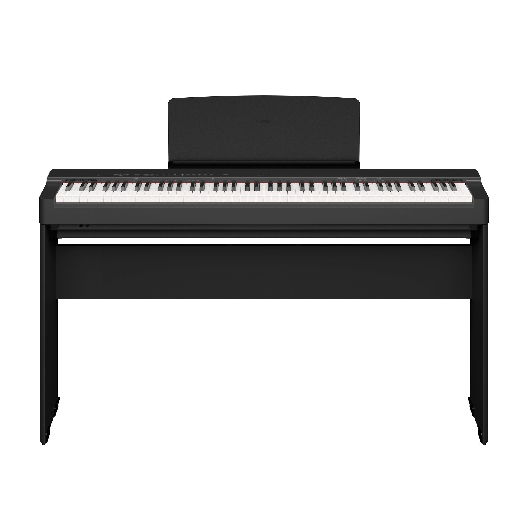 Yamaha L-200 fixed stand for the P-225 digital piano - Black
