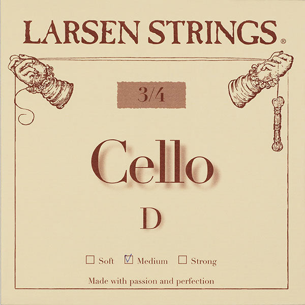 Larsen medium cello string D - 3/4