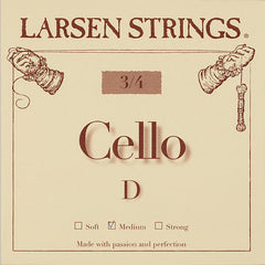 Larsen medium cello string D - 3/4