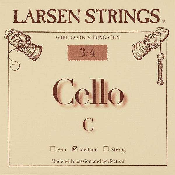Larsen medium cello string C - 3/4