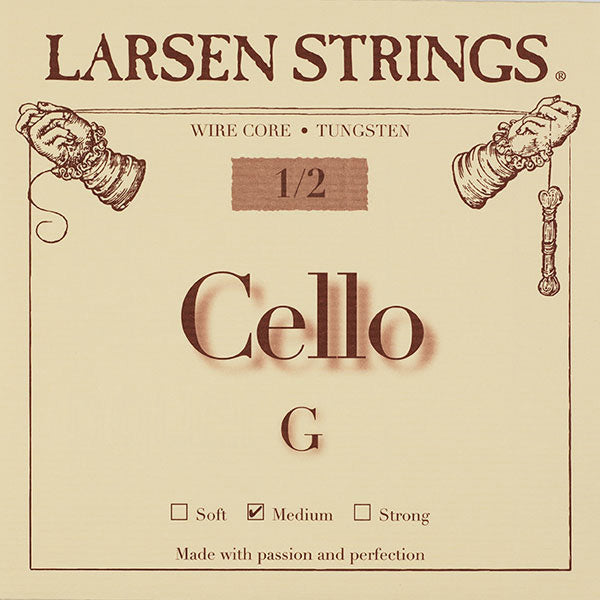 Larsen medium cello string G - 1/2